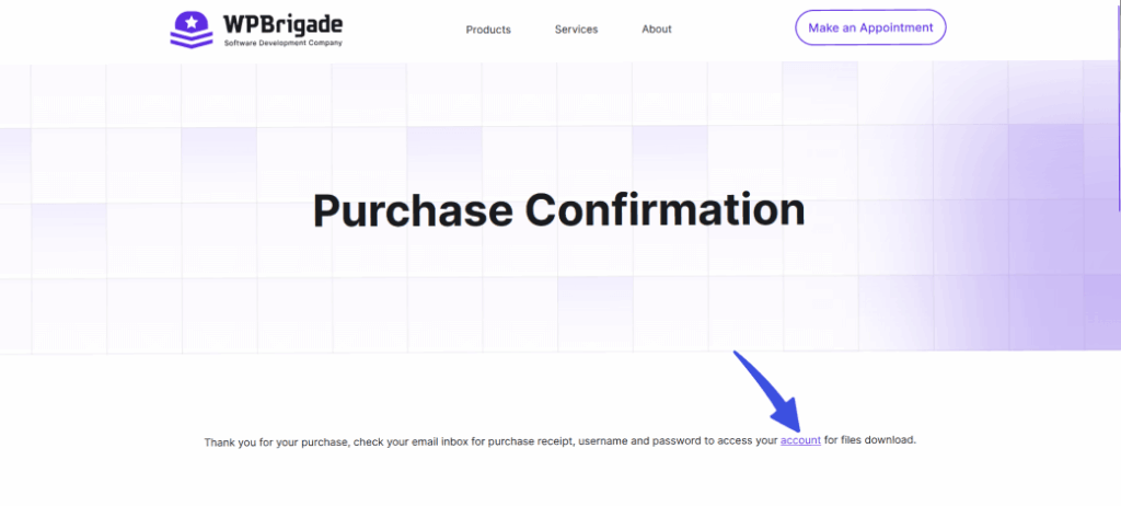Click on Accounts page