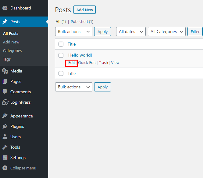 WordPress add social login button on post