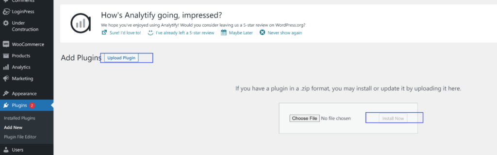 WordPress Plugin Page