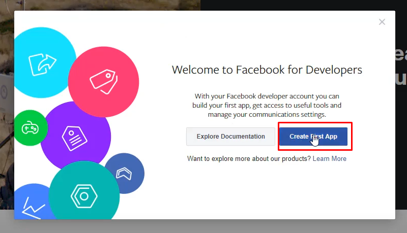 Welcome Facebook Developer Page
