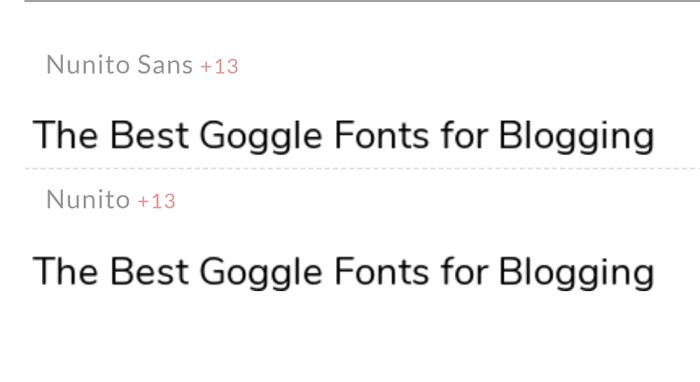 Google Font