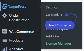 Select Customizer