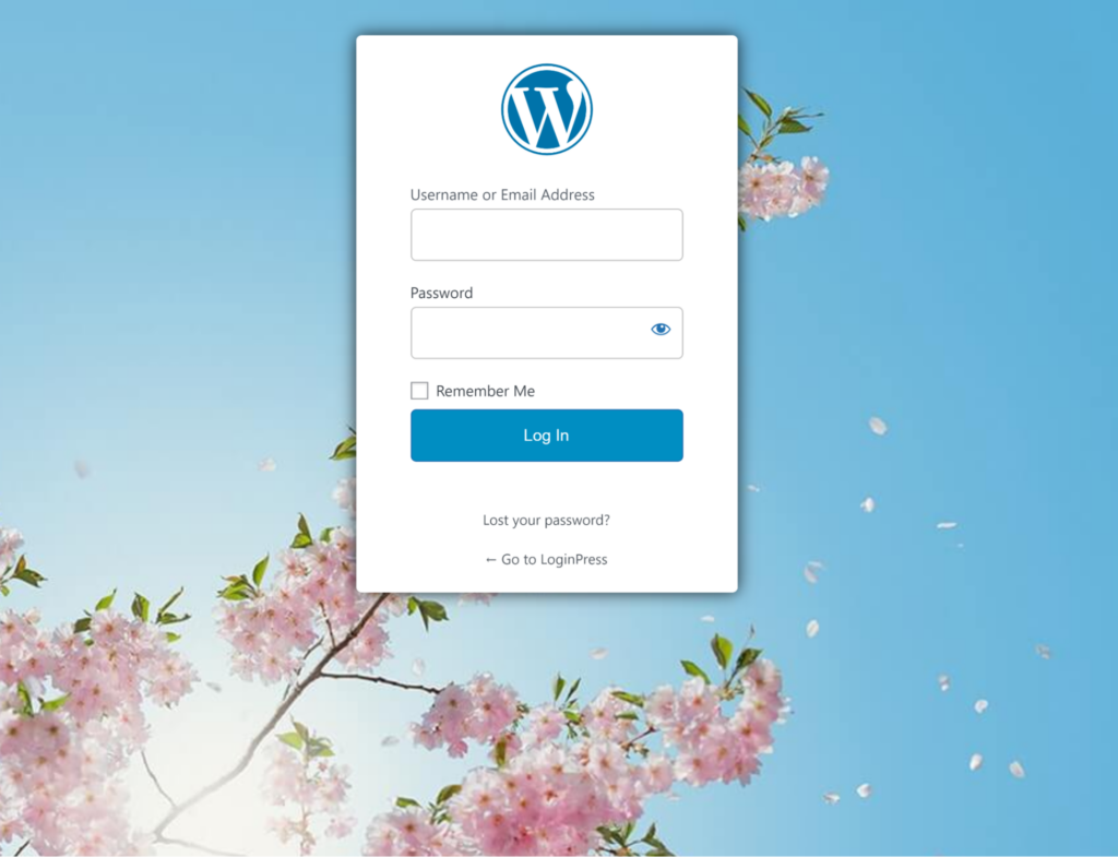 LoginPress and WooCommerce Login Page