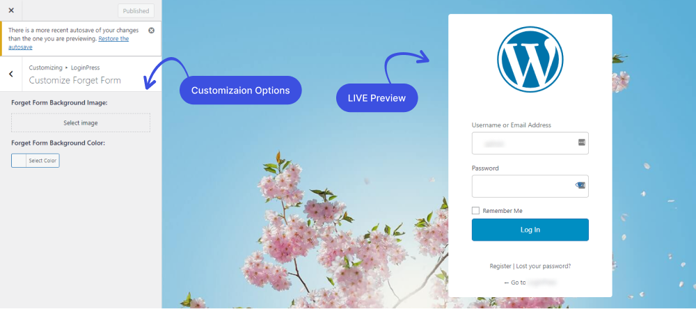 Live Preview