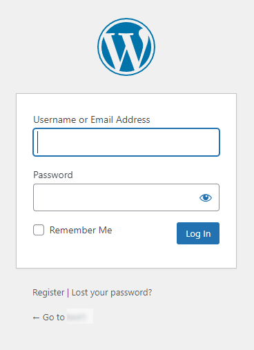 customize login form