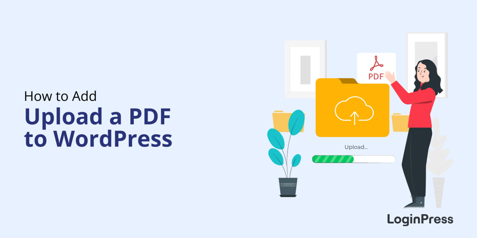 How to Upload a PDF to WordPress