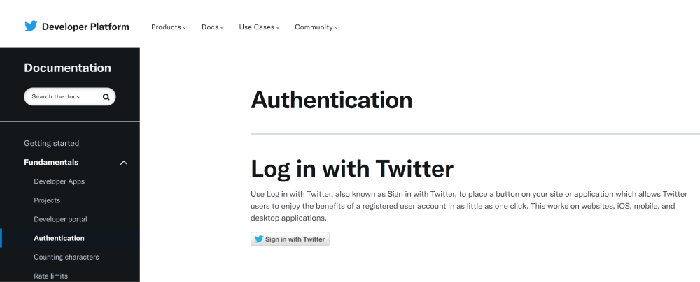 Documention  Social Login