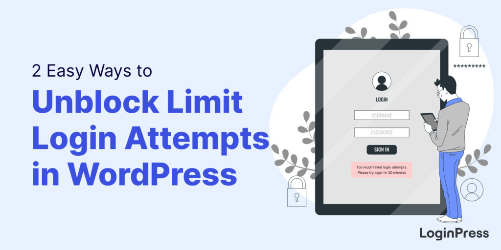 unblock limit login attempts
