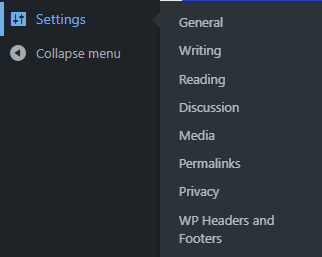 Settings > General