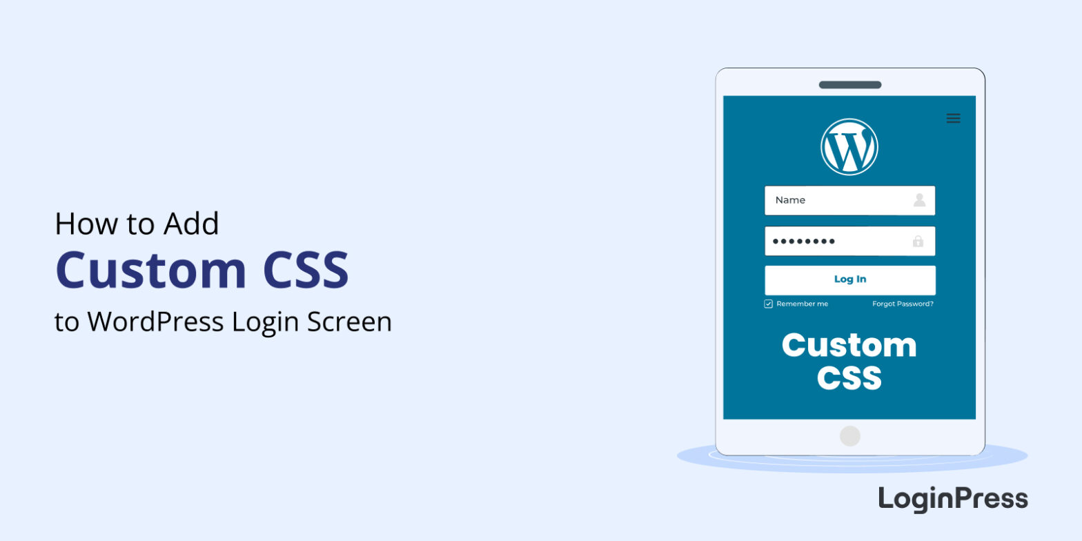 Add Custom CSS to WordPress