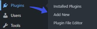Plugins > Add New