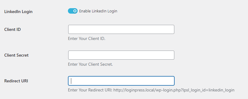 LinkedIn Login