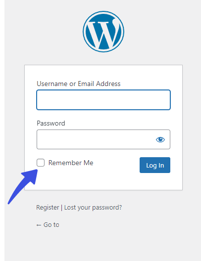 Default Login Form