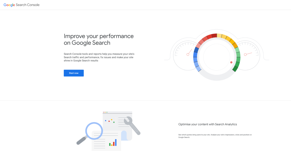 google search console