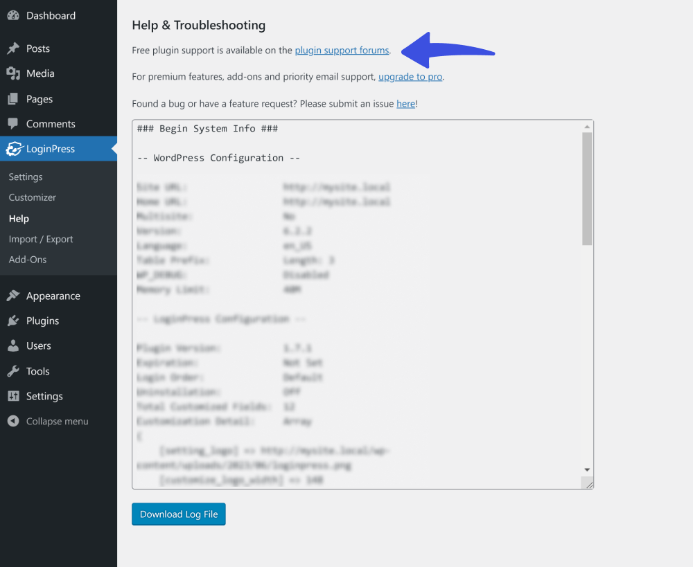 Plugin Support Forum