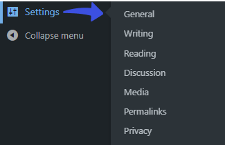 settings general