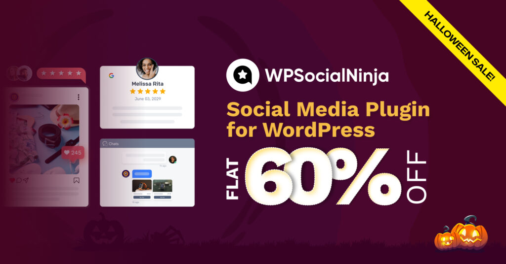 9. WPSocialNinja WP Social Ninja Banner