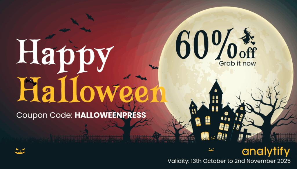 analytify halloween deal analytify halloween deal Best WordPress Halloween Deals