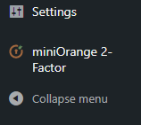 miniorange 2 factor