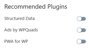recomended plugins