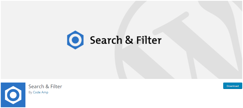 search & filter