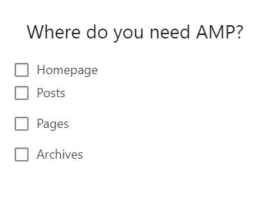 where do you need amp