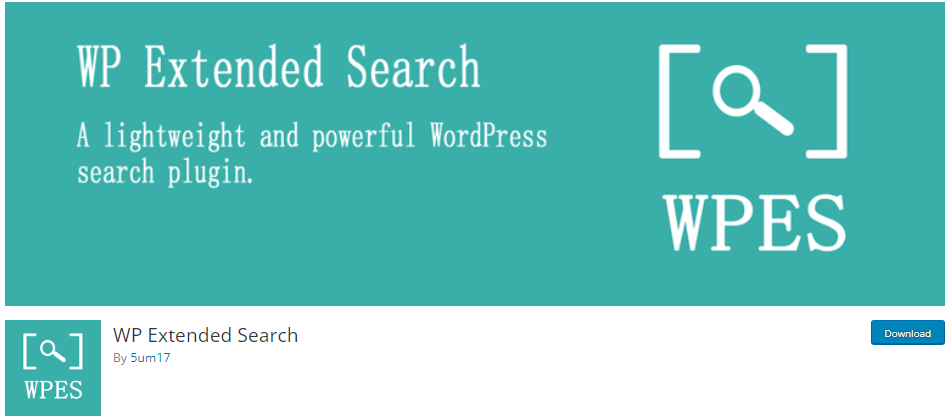 wp extended search