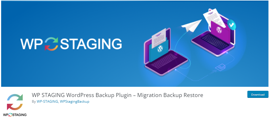 wp staging wordpress backup plugin