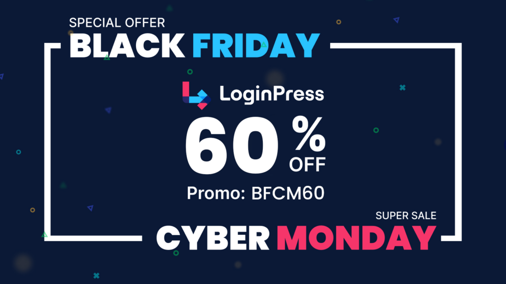 LoginPress 3 WordPress Black Friday