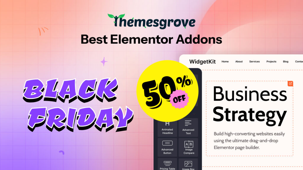 Themesgrove Black Friday WordPress Black Friday