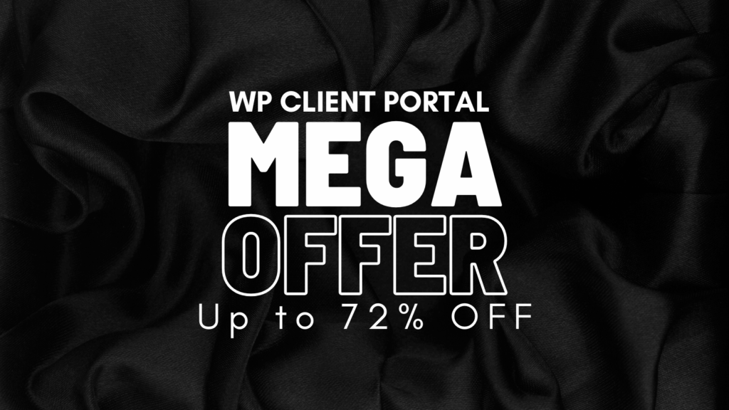 WP CLient Portal L WP CLient Portal L WordPress Black Friday
