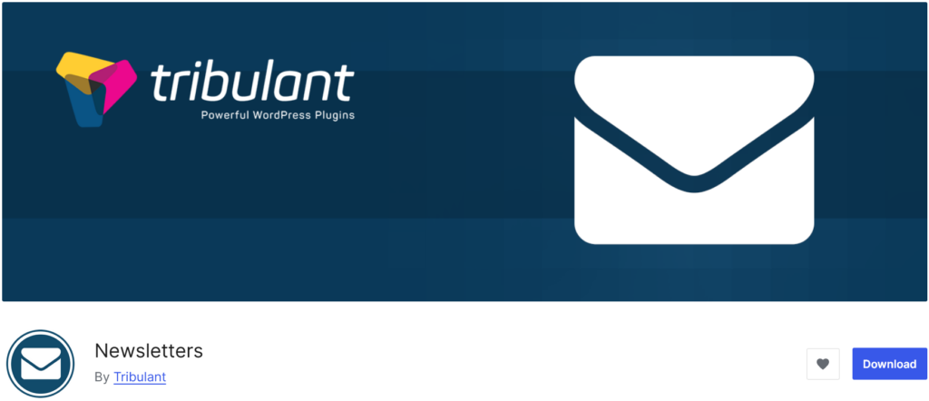 Tribulant Newsletters plugin 1 wordpress email plugins