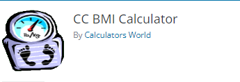 cc bmi calculator plugin