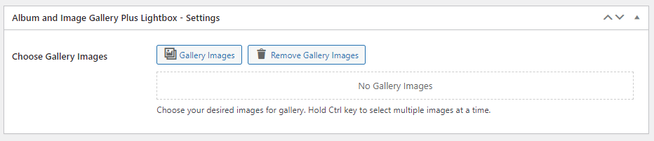 choose gallery images