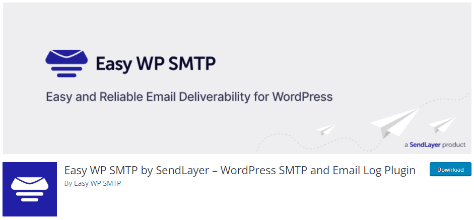 easy wp smtp by sendlayer