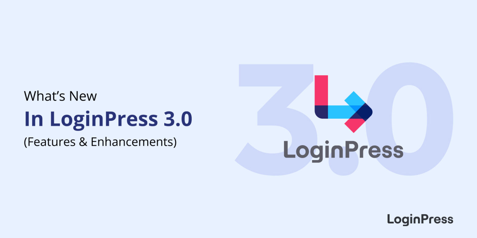 LoginPress 3.0