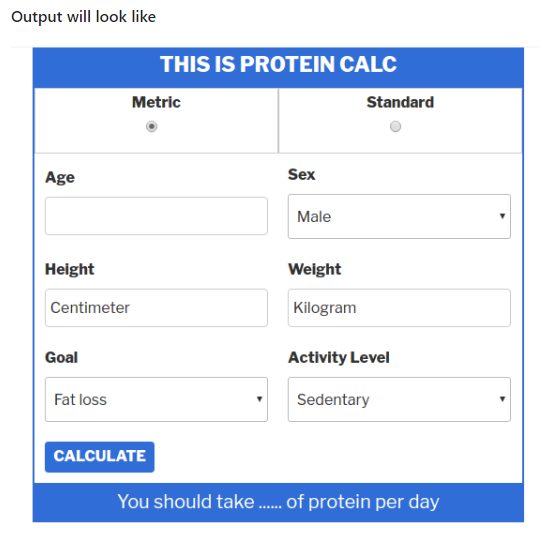 protein calc