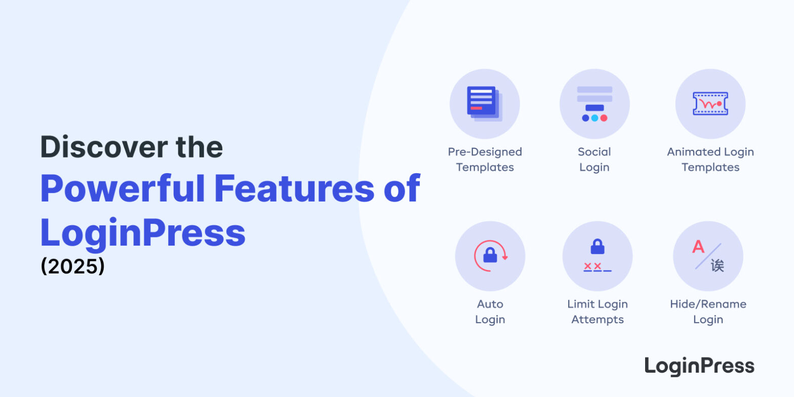 LoginPress Features