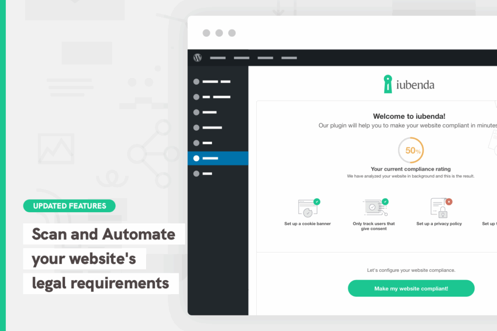 iubenda updated features iubenda updated features