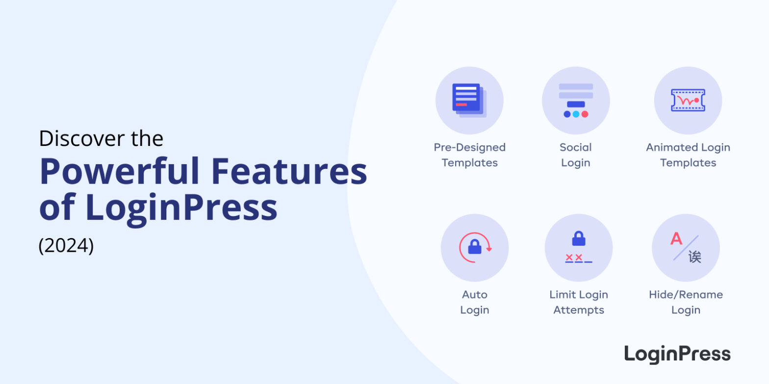 LoginPress Features