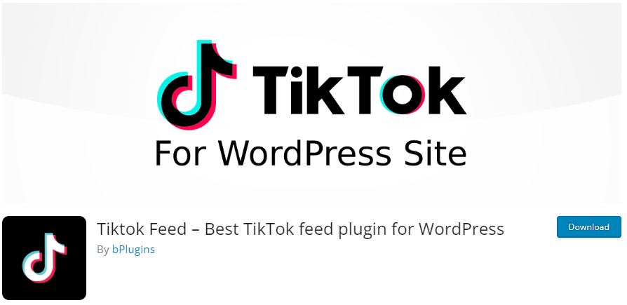 tiktok feed - best tiktok feed plugin for wordpress