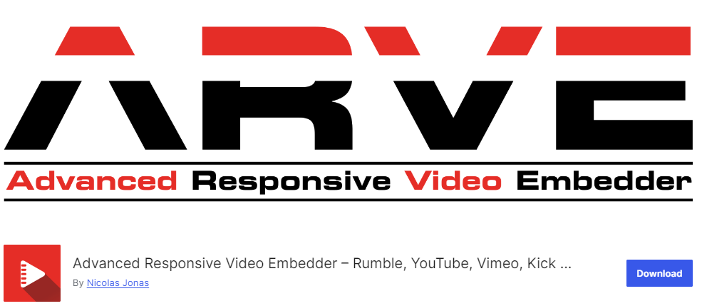 advanced responsive video embedder