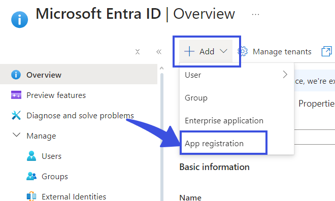 Entra ID App Registration