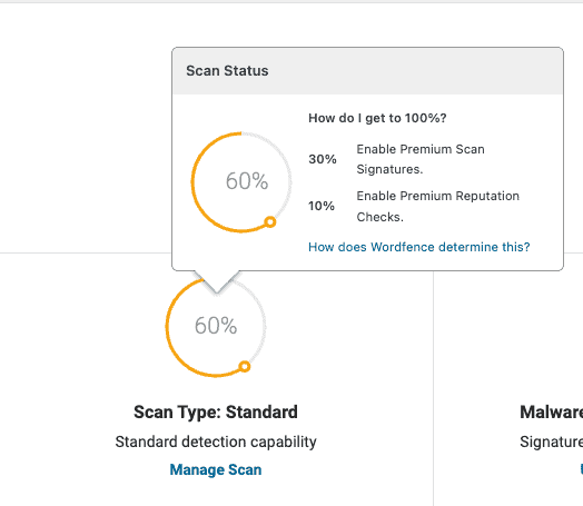 scan status