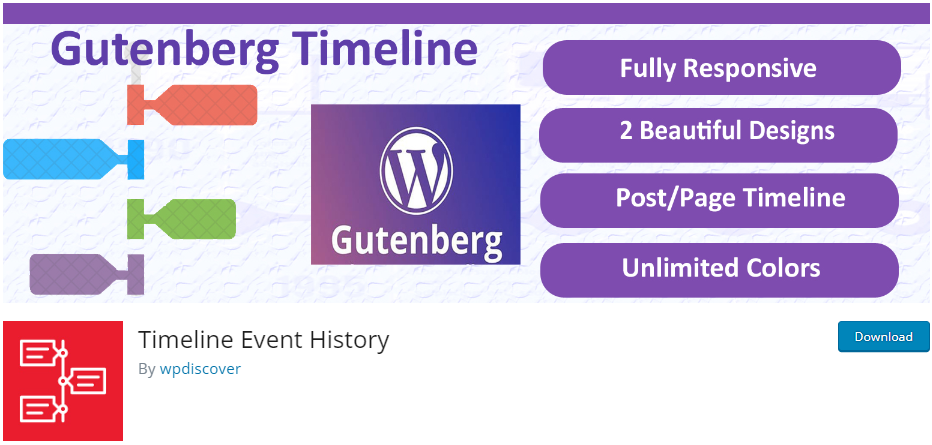 timeline event history