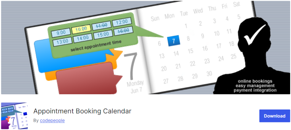 appointment booking calendar