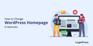 Change WordPress homepage