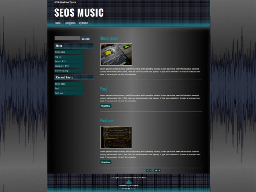 SEOS Music: Best SEO WordPress Theme