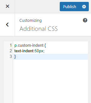 Additional CSS Option