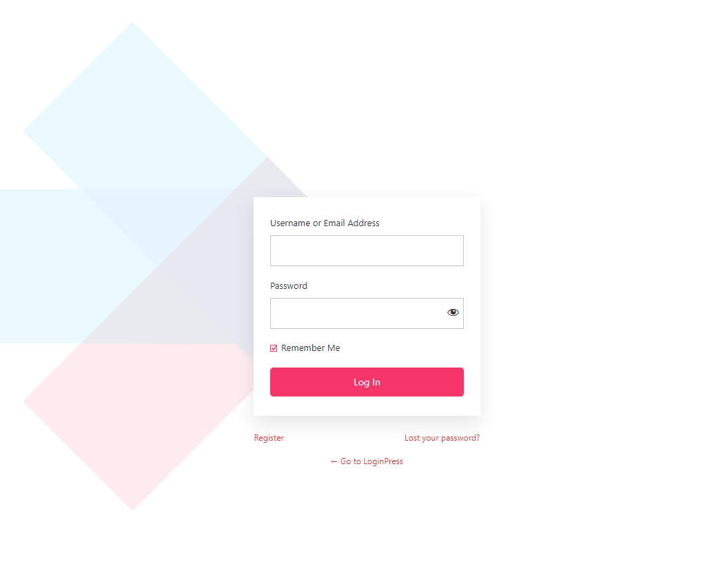 form footer link color